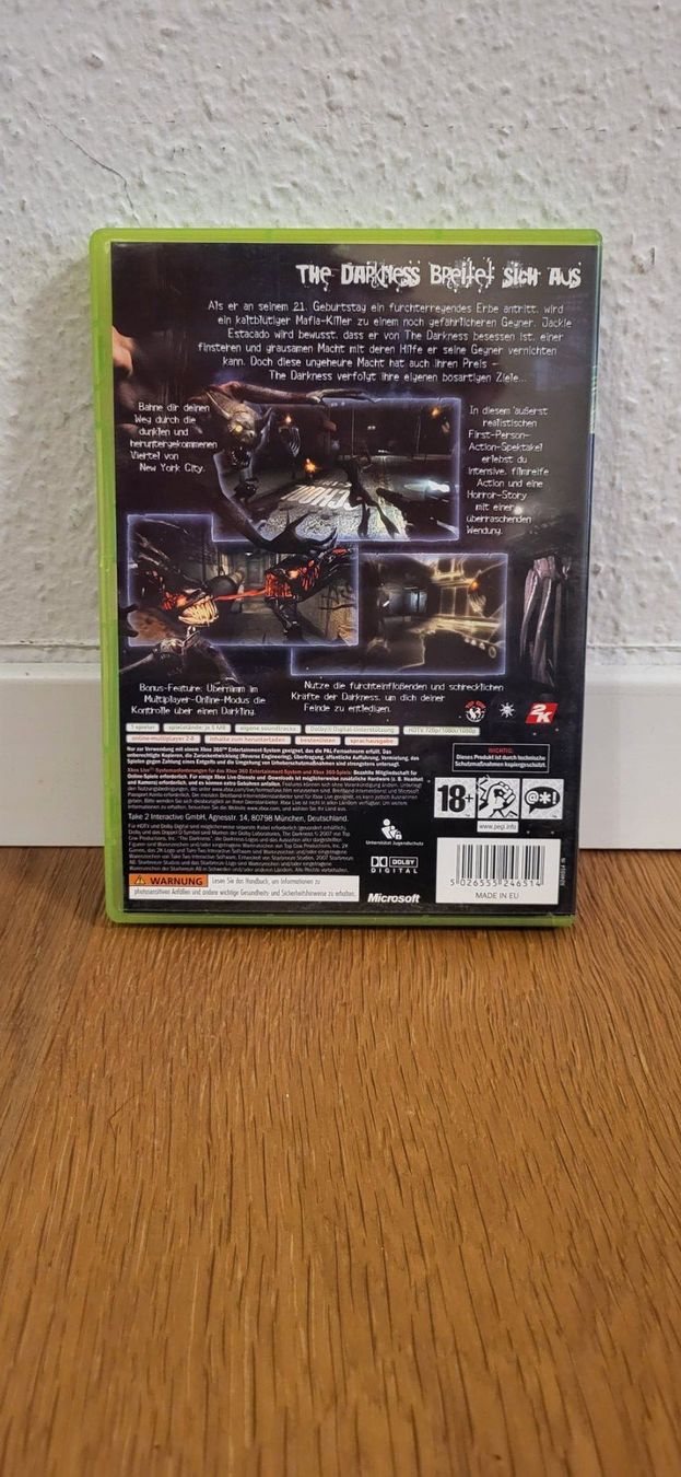 Microsoft Spiele: Xbox 360 - The Darkness – Gebraucht aus Münsingen von DigitaleSpielecke 1