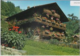 Chalet fleuri a Champery VS