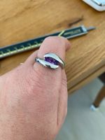 Silberring mit Amethyst