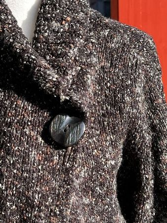 Warmer Strickmantel, Grösse 42, für den Herbst!