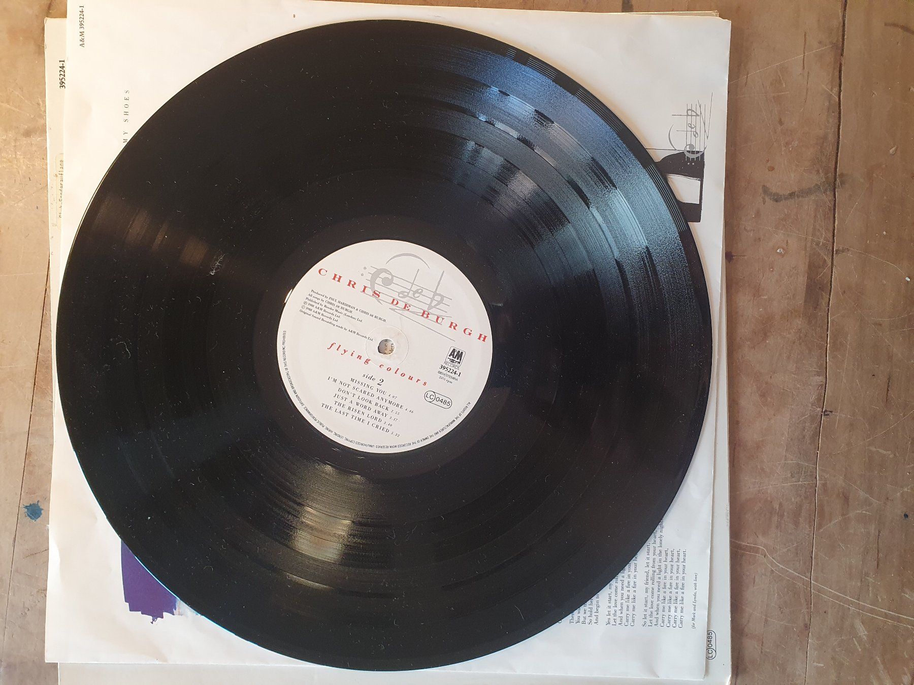 Schallplatten: LP Chris De Burgh Flying Colours – Gebraucht aus Zürich von loosebone 6