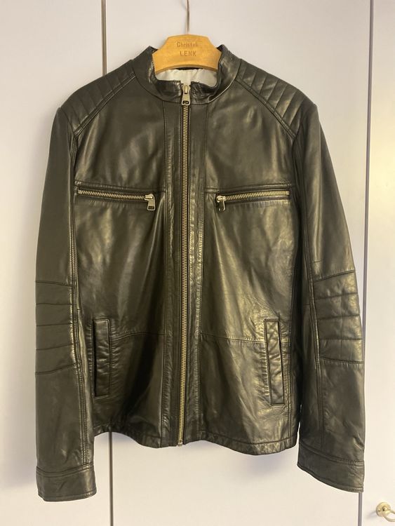 Ross Cole Herren Lederjacke Ross Cole Lederjacke Lässiges Design