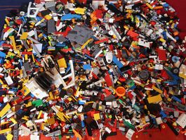 Lego Steine gebraucht Kiloware Konvolut 6.8 kg en vrac
