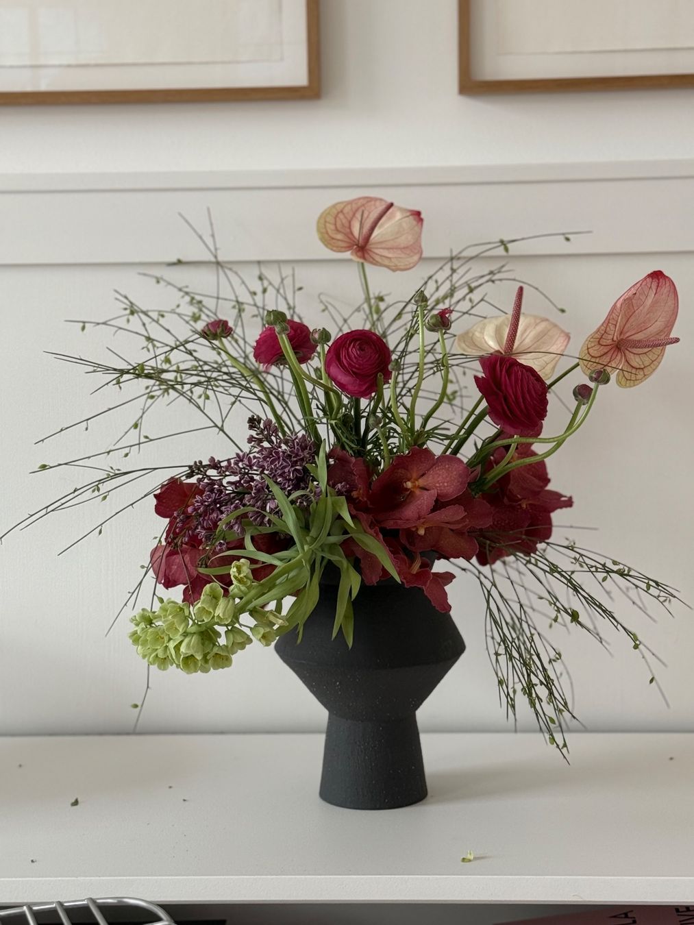 Vasen & Gefässe: Scandi Vase, anthrazit – Gebraucht aus Rohrbach von WhiteCornus