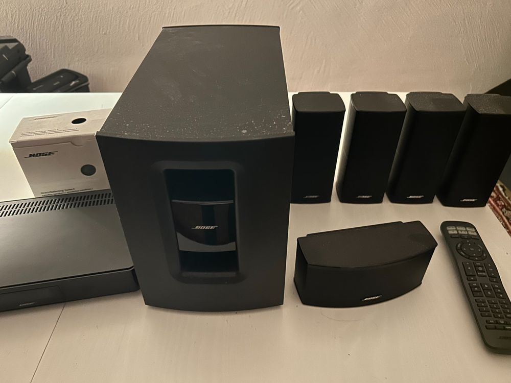 Home Theater Speaker System Bose Cinemate 130 4k Acoustimass