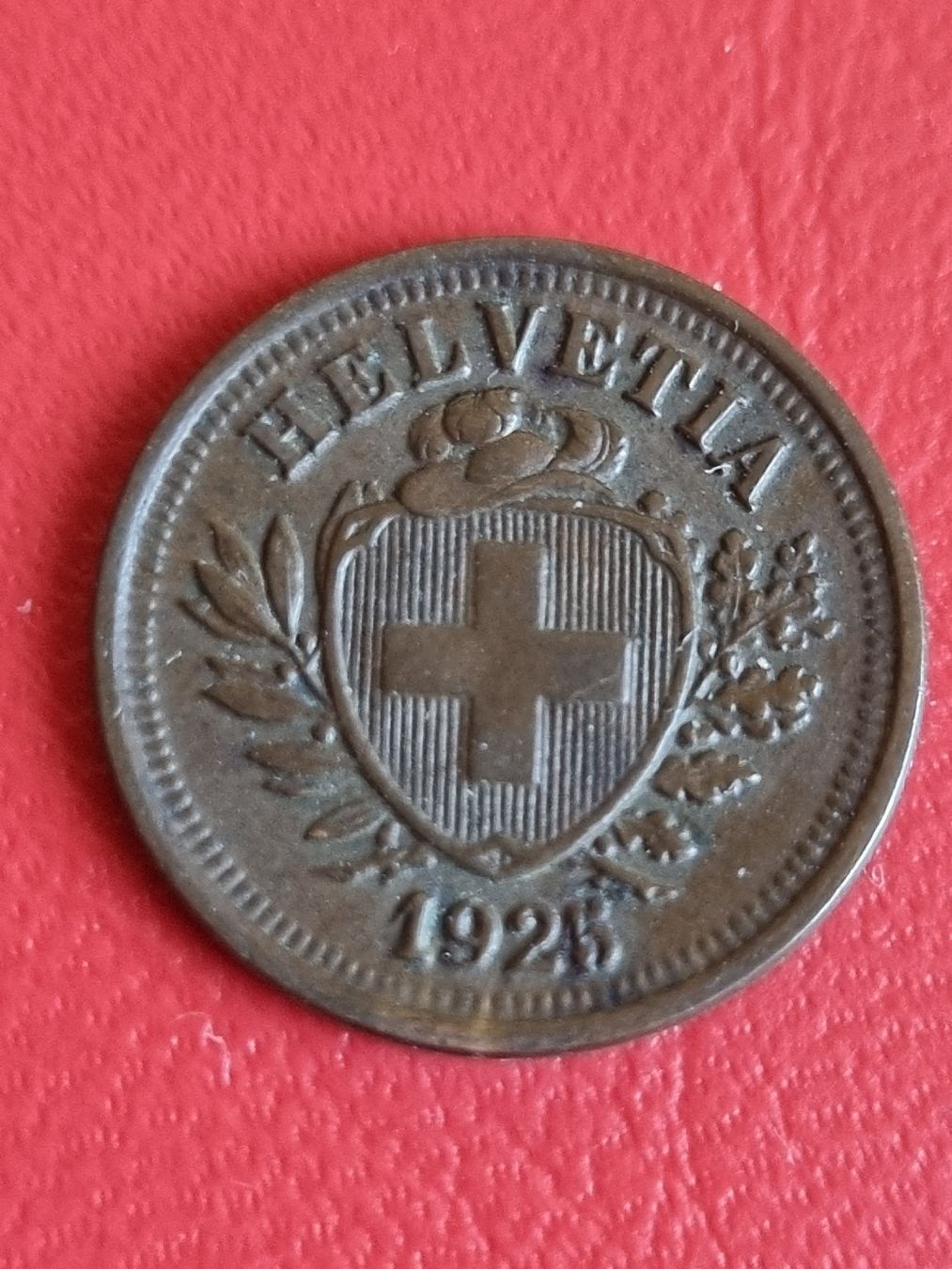 Tutti le monete: 1 RAPPEN SCHWEIZ - JAHR 1925 – Usato da Heimenschwand venduto da rog_p7h9