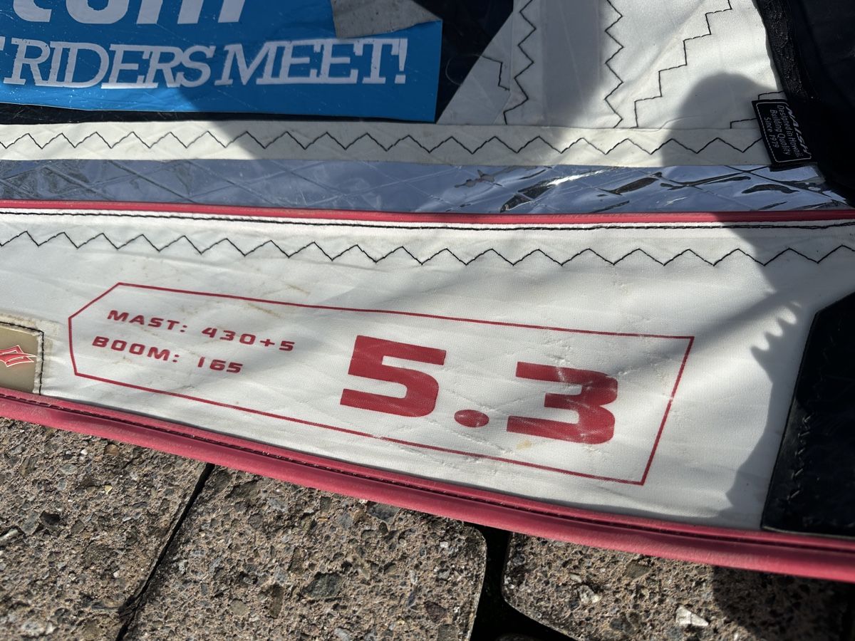 Naish Surfen: Windsurfsegel Naish 5.3 qm – Gebraucht aus Adligenswil von th.hi 1