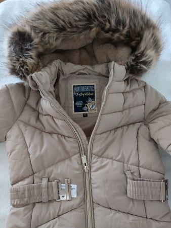 Mädchen Winterjacke mit Kapuze