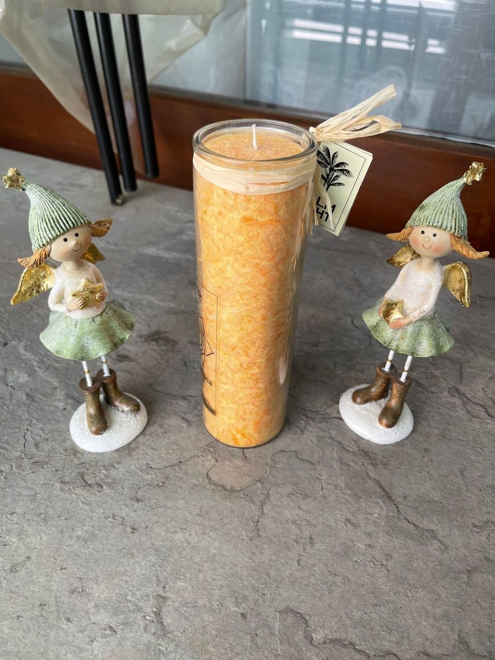 Candele: Kerzen mit Engeln – Nuovo e nell'imballaggio originale da Arisdorf venduto da comestibles