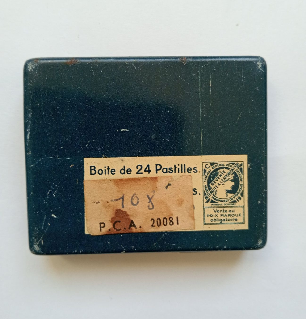 Sonstige Dekorationen & Accessoires: Alte Blechdose Solutricine ca. 1950 Midcentury – Gebraucht aus Allschwil von Evgeniia78 2