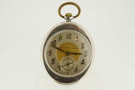 Silber 84/835er Taschenuhr Chronometre Corgemont Watch