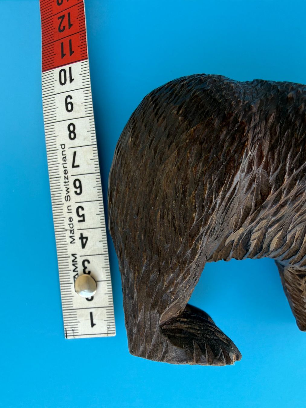 Statuette: Bär Holz  hangeschnitzt  Tierfigur – Usato da Subingen venduto da ArtBead 6