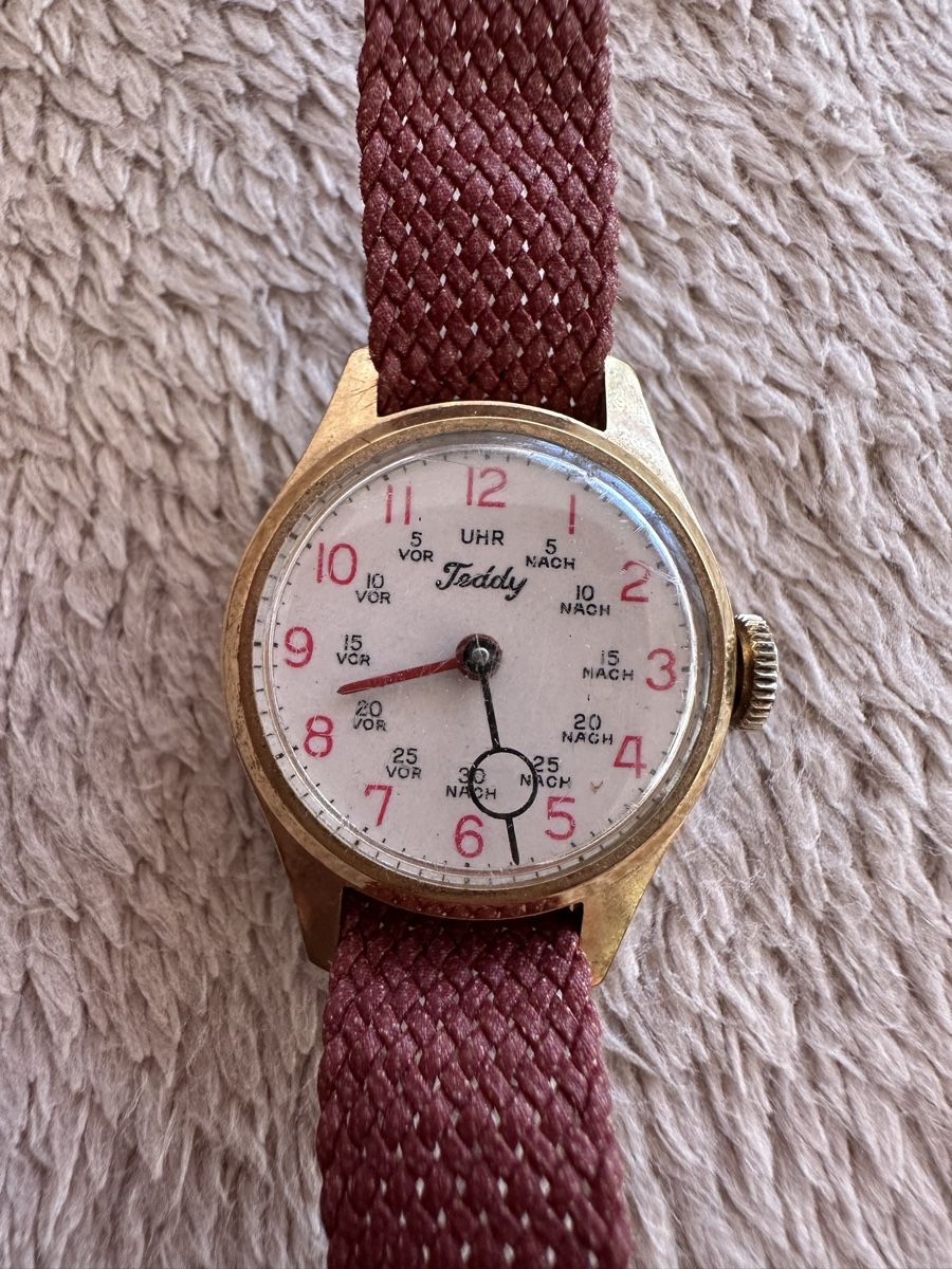 Orologi: Vintage Teddy Lernuhr – Usato da Herbriggen venduto da Sehrazade 1