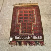 Echter Belautsch Teppich 116 x 86 cm Sonderpreis    Los 0002