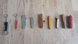 Lot 10  verschiedene Sackmesser