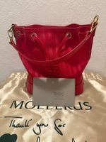 Rote Handtasche/Beuteltasche von Mollerus, Top Zustand!