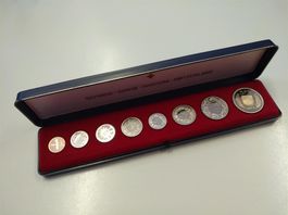 (187) Münzsatz 1977 PP im Etui