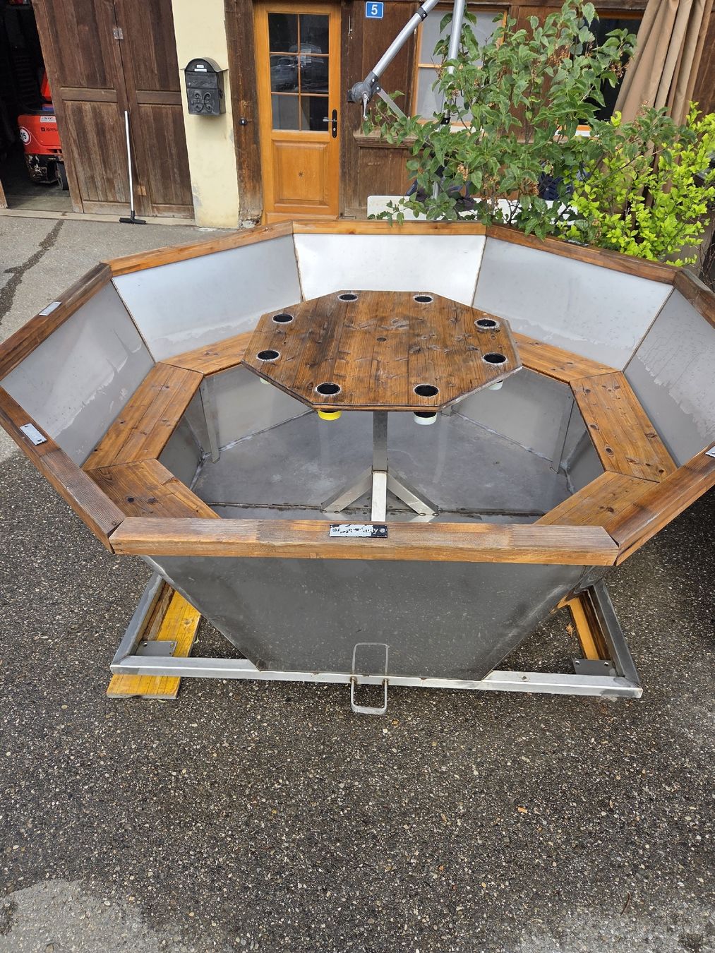 Schwimmbad: piscine en acier inoxydable  – Gebraucht aus Châtelard-p-Romont von lou_hf7m