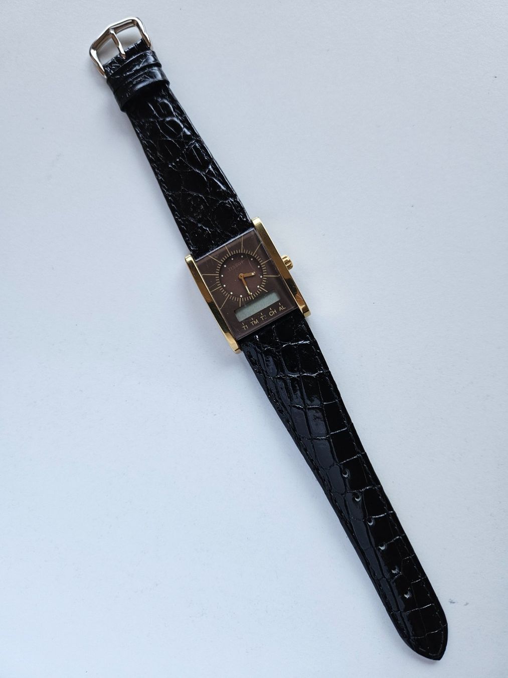 Tissot Uhren: 7 Tissot Two Timer braun Quartz – Gebraucht aus Berikon von mmm21 3