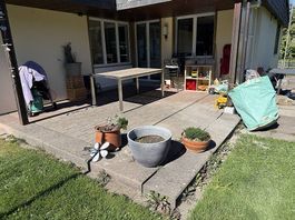 Sitzplatzplatten / Terrassenplatten gebraucht zu verkaufen