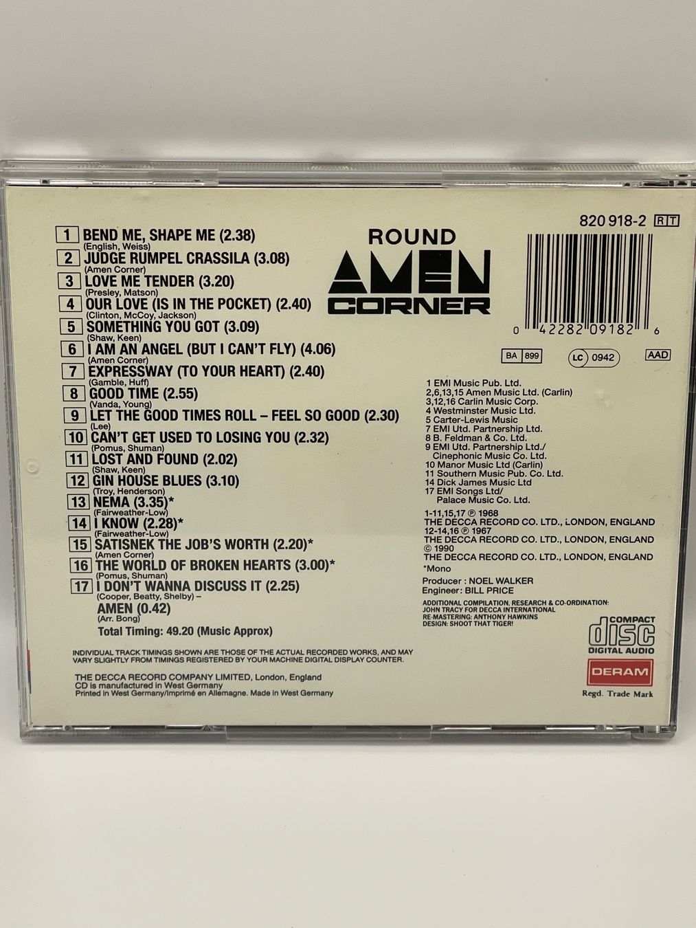 CD: Amen Corner - Round Amen Corner – Usato da Rüti ZH venduto da alumedien 1