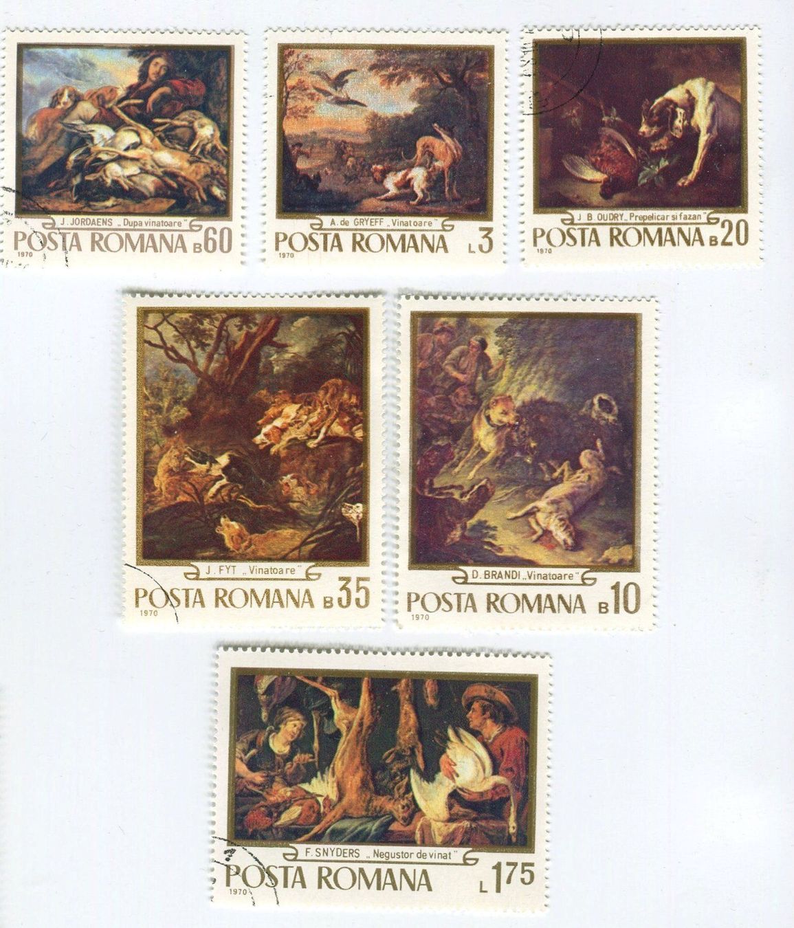 Alle Briefmarken: Briefmarken "Jagd". Rumänien – Neu und originalverpackt aus Basel von Butsch5