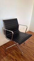 8x Vitra Eames EA 108  Leder schwarz (auch 4er-Set möglich)