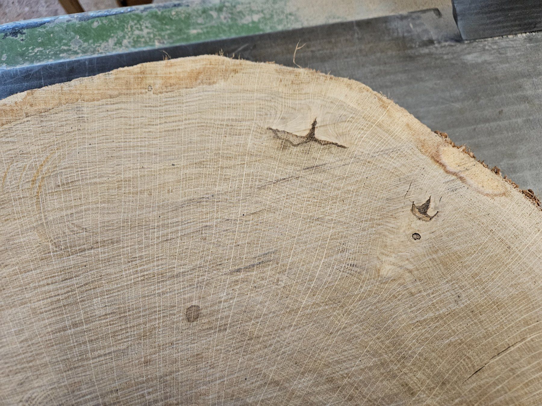 Holzartikel: Eichen Holz Baumscheibe – Neu (gemäss Beschreibung) aus Schangnau von egli6.2 4