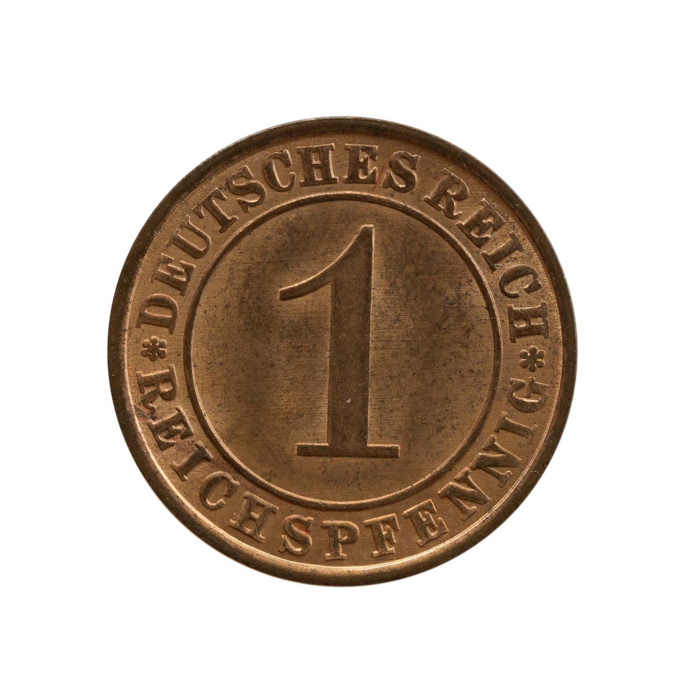 Tutti le monete: Deutschland  1 Reichspfennig 1932 A – Usato da Rotkreuz venduto da num_6343