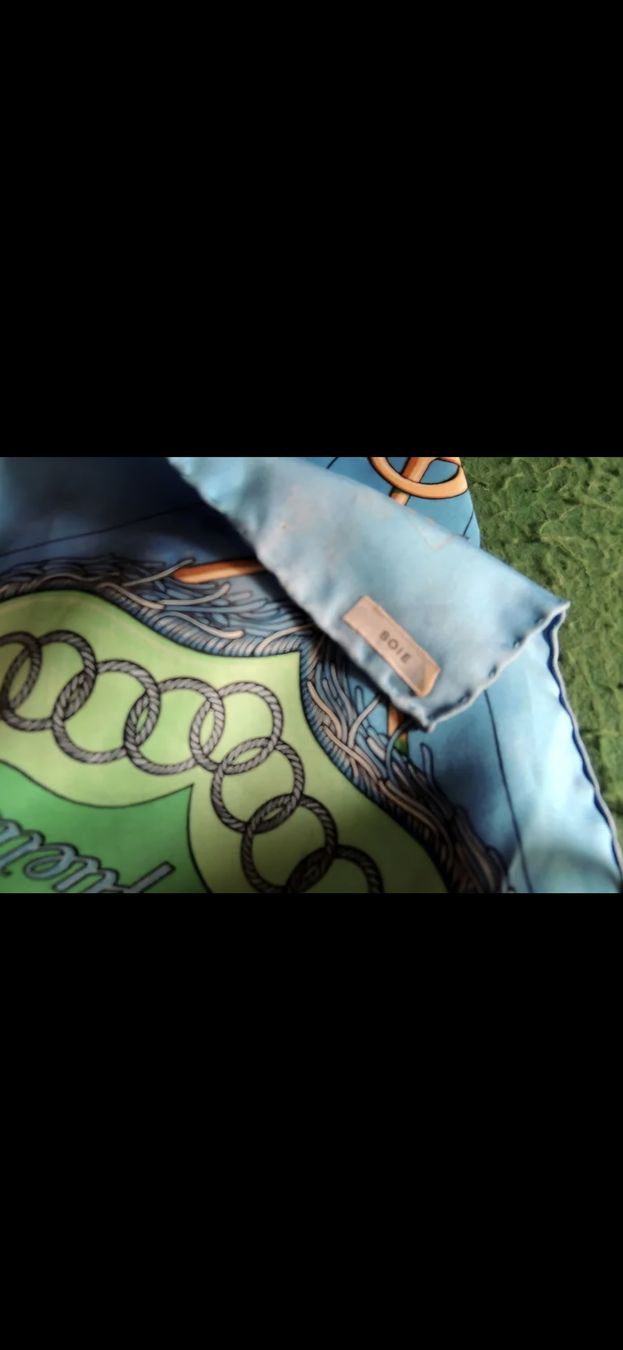 Hermès Foulard & Sciarpe: Hermès Seidentuch "Cliquetis", top Zustand, – Usato da Ibach venduto da ole_6whn 7