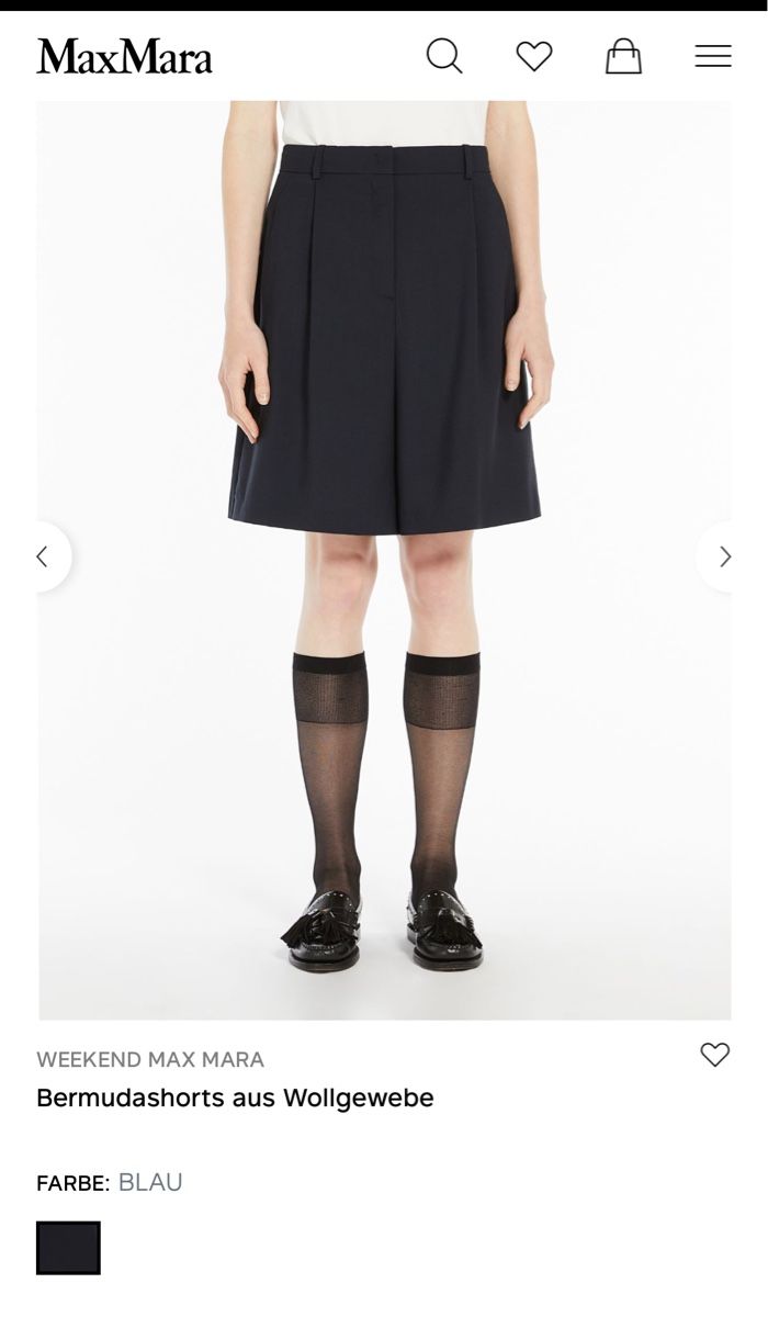Max Mara Pantaloni: Max Mara Weekend Bermuda Shorts aus Wolle Gr. 36 – Nuovo (secondo la descrizione) da Wichtrach venduto da Adriana222 5