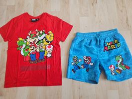 Badehose und ein T-Shirt Grösse 116