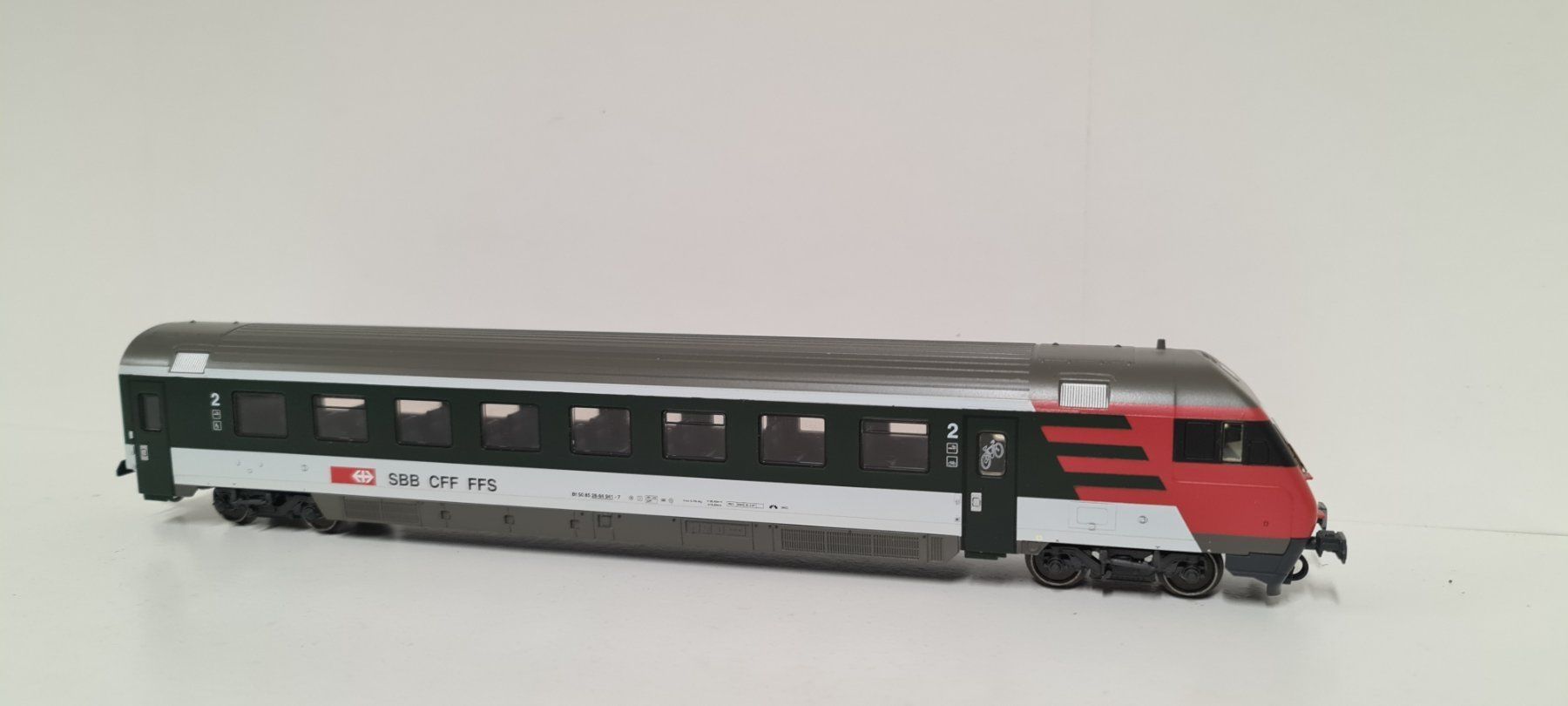 Trix Modellini di ferrovie: Trix H0 SBB Steuerwagen 23390 H0/DC – Usato da Neuenhof venduto da ludovicco 2