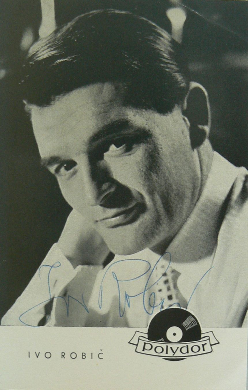 Autogramme: Ivo Robic (1926-2000) Sänger - Autogramm – Gebraucht aus Dietikon von cyranos1