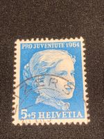 Mädchenbildnis ZNr. J205- 1964 Stempel Zizers
