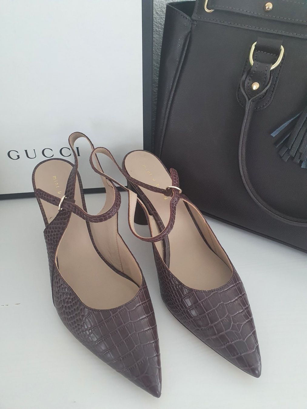 Mint & Berry Scarpe da donna: Schuhe mint&berry, Leder, Größe 40, braun – Nuovo e nell'imballaggio originale da Zuchwil venduto da ger_ws6t 1