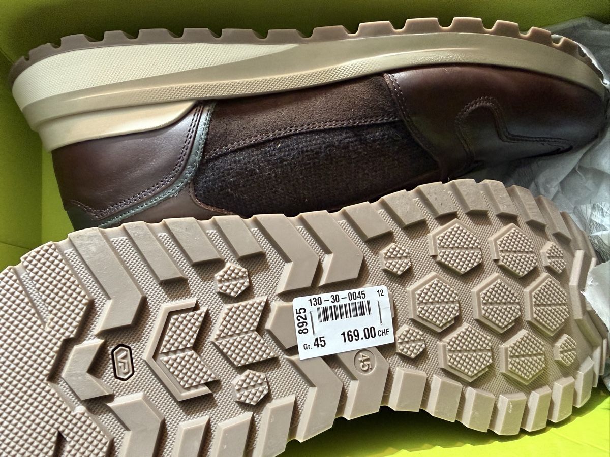 Herrenschuhe: Baskets Ambitious cuir marron taille 45 neuves – Neu und originalverpackt aus Brügg BE von Goob 7