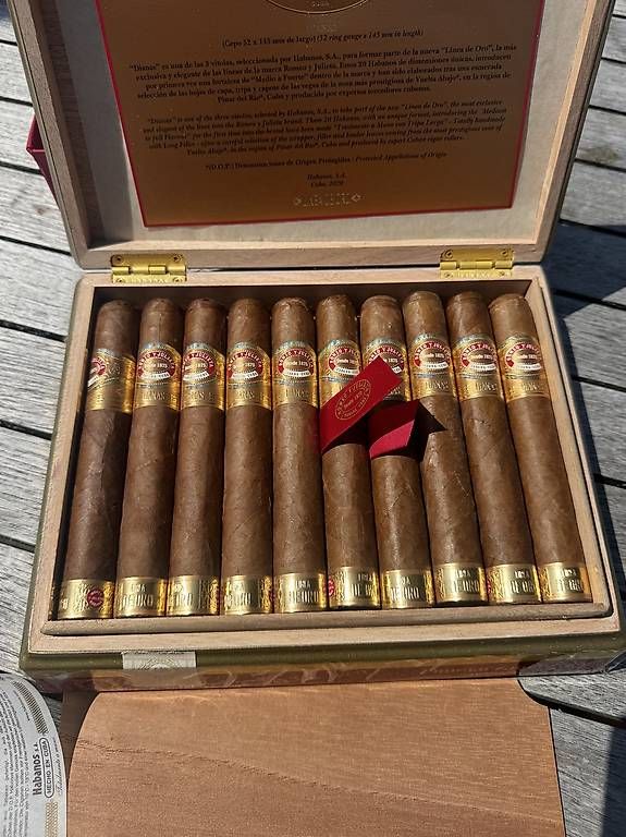 Sigari: Zigarren Romeo & Julieta Linea de Oro Dianas – Usato da kreuzlingen venduto da hel_v9zj