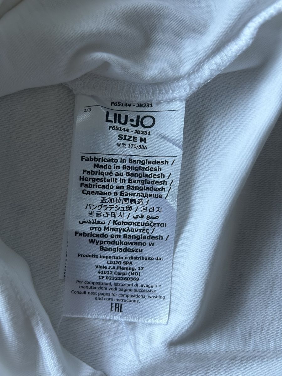 Liu Jo T-shirt: Maglietta Liu Jo taglia M – Usato da Locarno venduto da Matic04 6