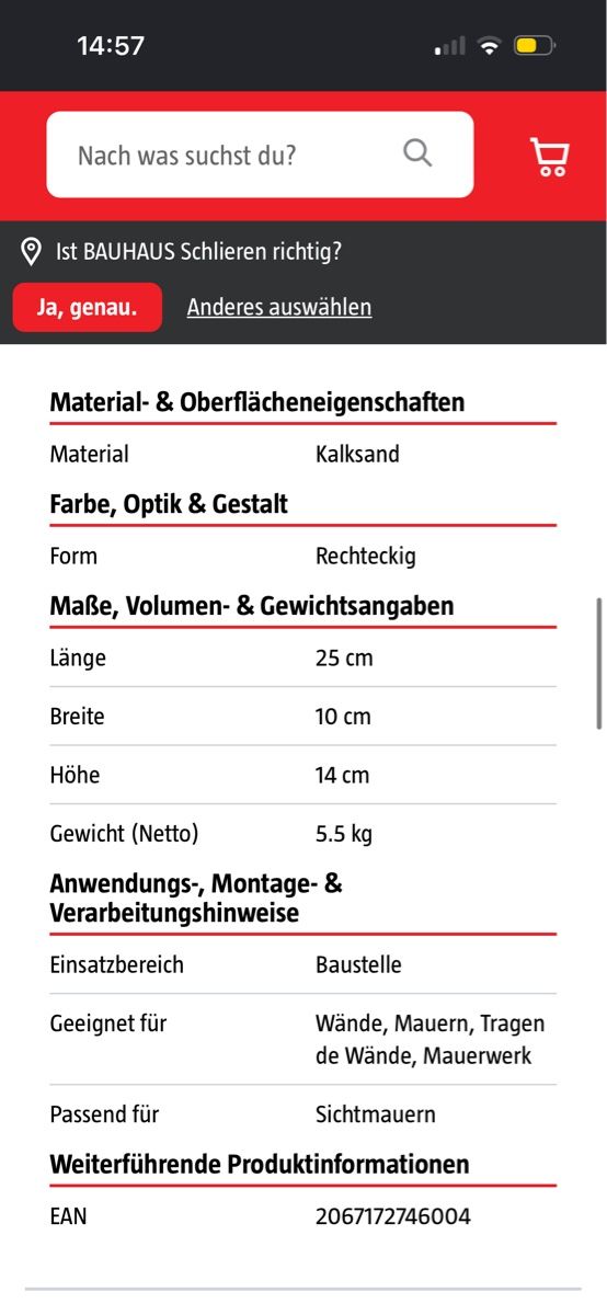 Steine & Dachziegeln: 16 Ziegelsteine / Kalksandstein GRATIS – Gebraucht aus Schlieren von NM_Nici 6