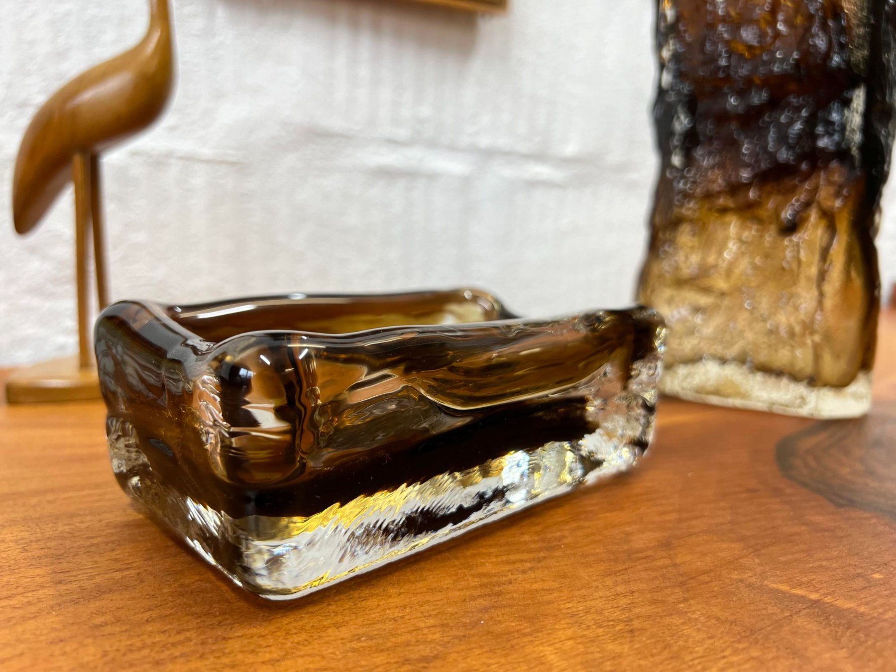 Aschenbecher: Vintage Eisglas - Aschenbecher – Gebraucht aus Walzenhausen von stilvollwohnen 1