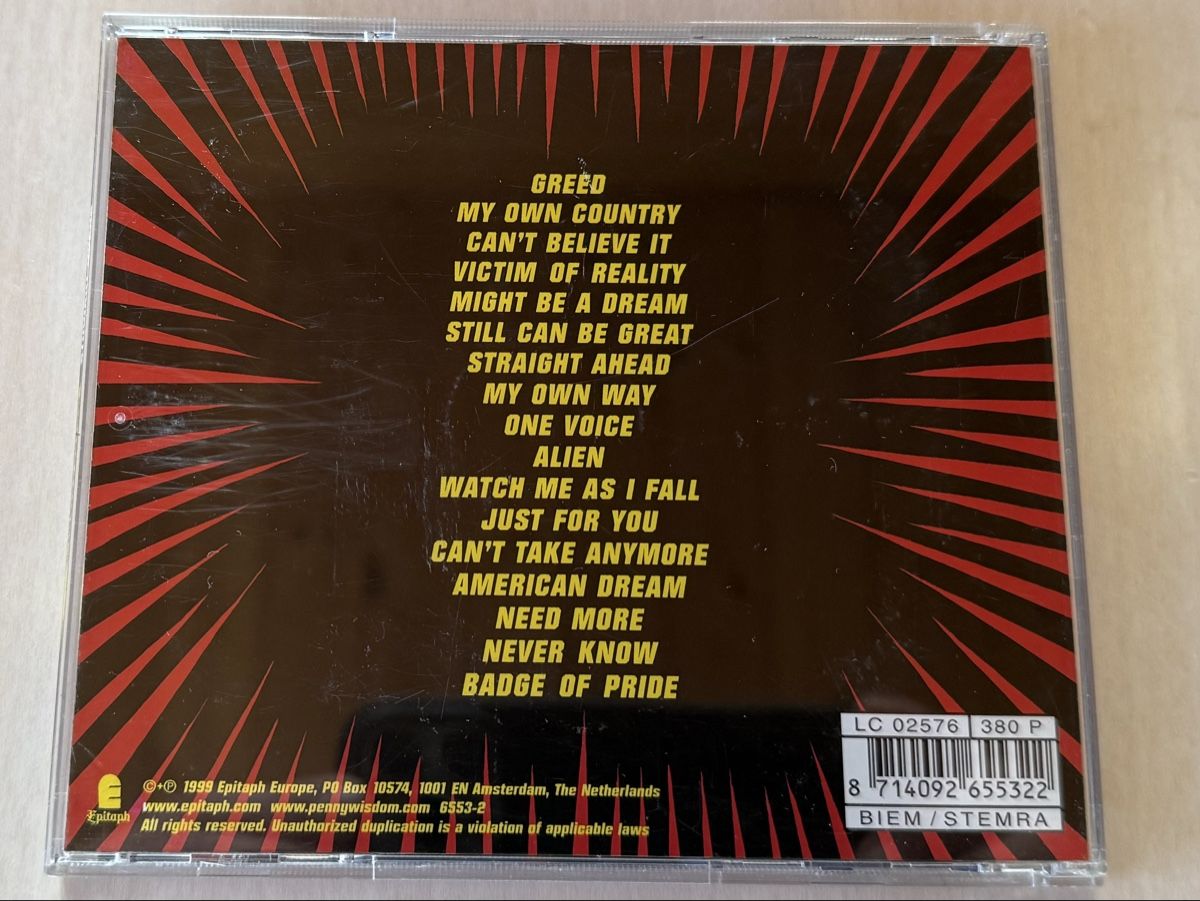 CDs: Pennywise - Straight Ahead CD – Gebraucht aus Oberried Brienz von Chyara 1