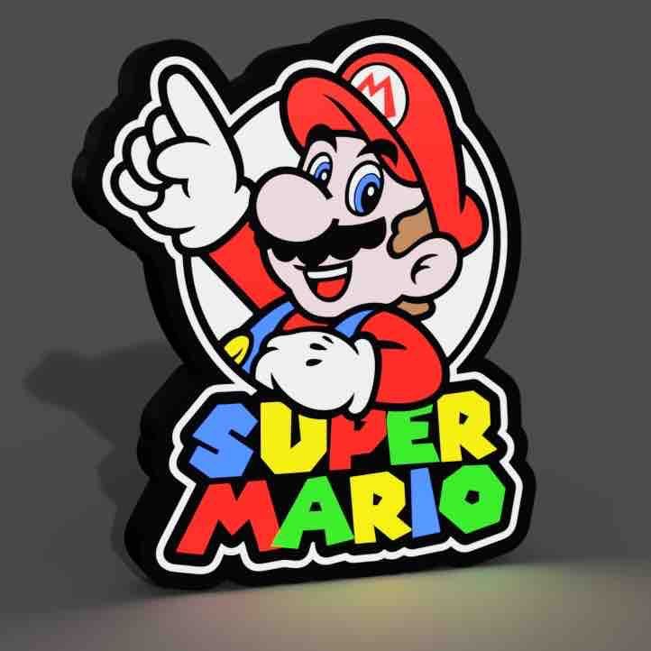 Lampade: Lightbox lumière led Mario – Nuovo (secondo la descrizione) da Vicques venduto da PAMB3D 2