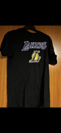 T-shirt Noir Los Angeles Lakers NBA Taille M, style décontra