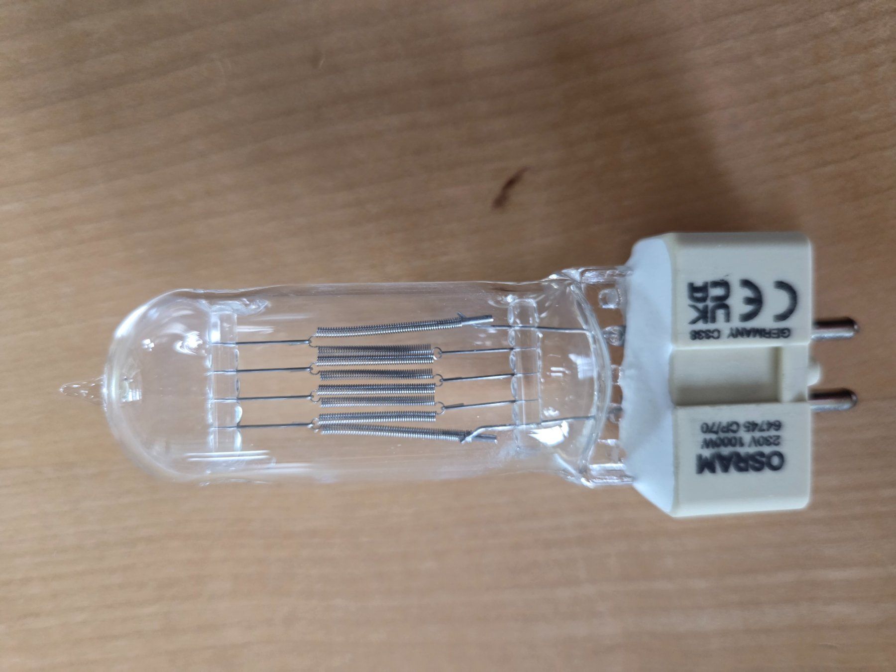 Lampen: Glühbirnen GX9.5 1000W – Neu und originalverpackt aus Oberflachs von Sonne0123 5