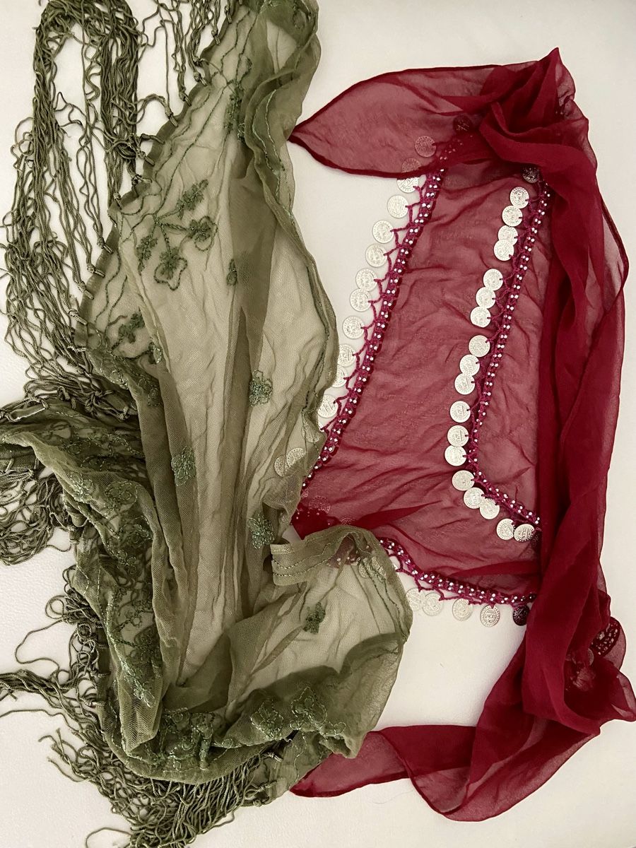 Foulards, Tücher & Schals: Zweierlei Halstücher – Gebraucht aus Horgen von smlecnik78