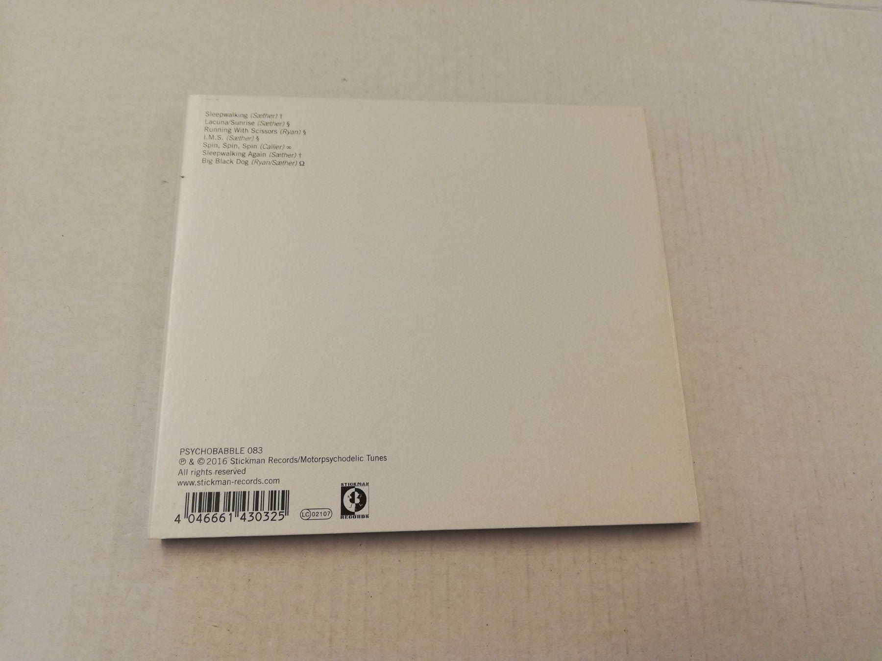 CD: MOTORPSYCHO - HERE BE MONSTERS – Usato da Bern venduto da Vinylsound.ch 1