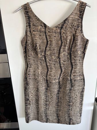 Kleid 100% Seide, Grösse 38, gefüttert