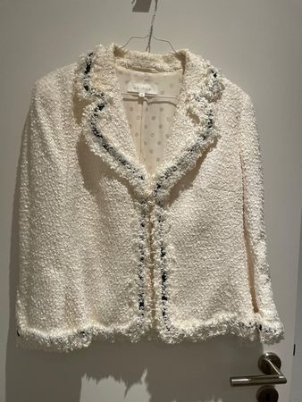 Escada Kurzblazer aus Bouclé/Tweed