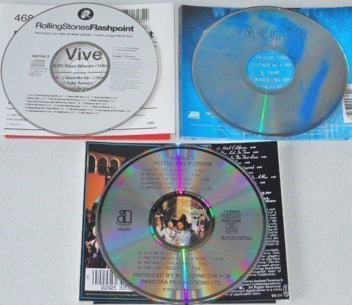 CD: 3CD's - the Rolling Stones, Mick Jagger, the Eagles – Usato da Unterbäch venduto da hiliq 5
